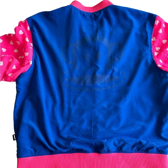 🩷🩵Paul Frank🩵🩷 bomber jacket 90s style XL kid core favorites , like new - Picture 8 of 8